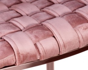 Стул барный DOBRIN EMMA ROSE GOLD, розовый велюр (VF-10) в Асбесте - asbest.ok-mebel.com | фото 9
