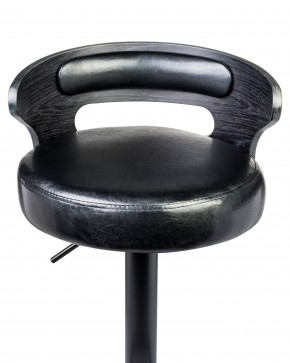 Стул барный DOBRIN FRED BLACK, чёрное дерево, чёрный в Асбесте - asbest.ok-mebel.com | фото 5