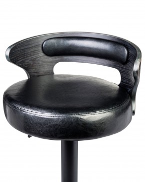 Стул барный DOBRIN FRED BLACK, чёрное дерево, чёрный в Асбесте - asbest.ok-mebel.com | фото 6