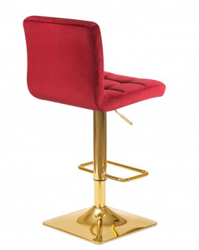 Стул барный DOBRIN GOLDIE, бордовый велюр (MJ9-43) в Асбесте - asbest.ok-mebel.com | фото 4