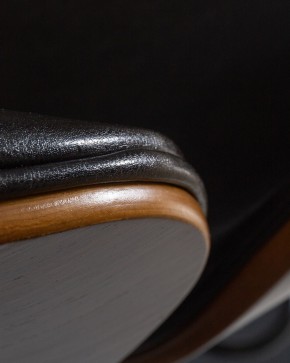 Стул барный DOBRIN JACK BLACK, цвет черный глянец PU ABD 002 в Асбесте - asbest.ok-mebel.com | фото 2