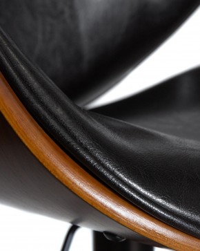 Стул барный DOBRIN JACK BLACK, цвет черный глянец PU ABD 002 в Асбесте - asbest.ok-mebel.com | фото 9