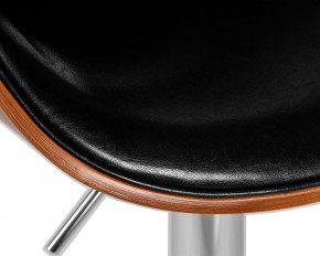 Стул барный DOBRIN KARTER, коричневое дерево, чёрный в Асбесте - asbest.ok-mebel.com | фото 7
