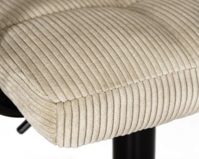 Стул барный DOBRIN KRUGER ARM BLACK, бежевый вельвет (LAR-E2041-04) в Асбесте - asbest.ok-mebel.com | фото 7