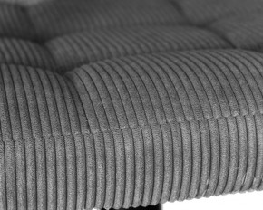 Стул барный DOBRIN KRUGER ARM BLACK, серый вельвет (LAR-E2041-25) в Асбесте - asbest.ok-mebel.com | фото 8