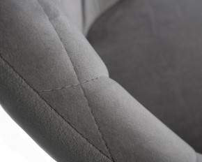 Стул барный DOBRIN LOGAN BLACK, серый велюр (MJ9-75) в Асбесте - asbest.ok-mebel.com | фото 8