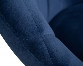 Стул барный DOBRIN LOGAN BLACK, синий велюр (MJ9-117) в Асбесте - asbest.ok-mebel.com | фото 10