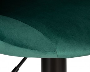Стул барный DOBRIN LOGAN BLACK, зеленый велюр (MJ9-88) в Асбесте - asbest.ok-mebel.com | фото 7