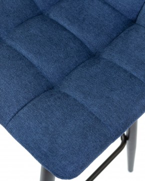 Стул барный DOBRIN NICOLE, черные матовые ножки, синяя ткань (UF860-14B) в Асбесте - asbest.ok-mebel.com | фото 8