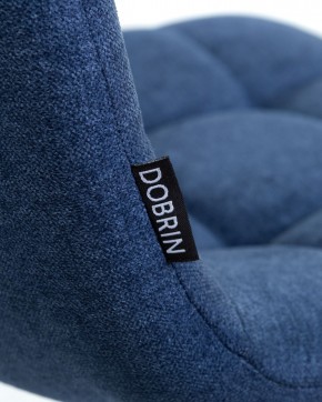 Стул барный DOBRIN NICOLE, черные матовые ножки, синяя ткань (UF860-14B) в Асбесте - asbest.ok-mebel.com | фото 9