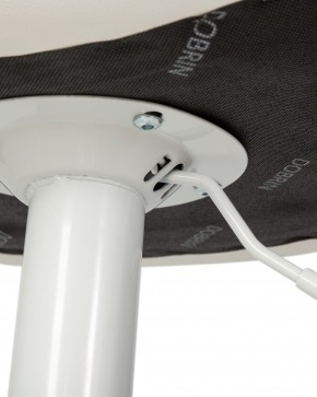 Стул барный DOBRIN TAILOR WHITE, белый PU в Асбесте - asbest.ok-mebel.com | фото 7