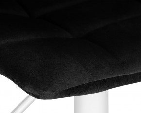 Стул барный DOBRIN TAILOR WHITE, черный велюр (MJ9-101) в Асбесте - asbest.ok-mebel.com | фото 7