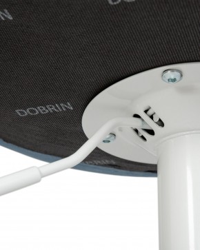 Стул барный DOBRIN TAILOR WHITE, пудрово-голубой велюр (MJ9-74) в Асбесте - asbest.ok-mebel.com | фото 7