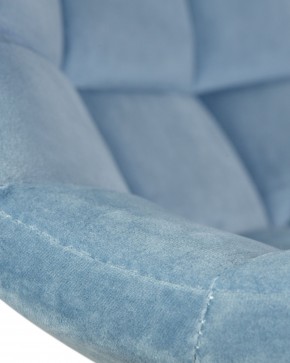 Стул барный DOBRIN TAILOR WHITE, пудрово-голубой велюр (MJ9-74) в Асбесте - asbest.ok-mebel.com | фото 8