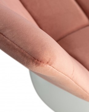 Стул барный DOBRIN TAILOR WHITE, пудрово-розовый велюр (MJ9-32) в Асбесте - asbest.ok-mebel.com | фото 7