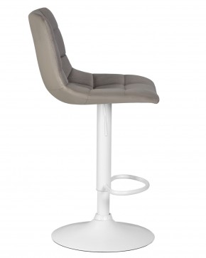 Стул барный DOBRIN TAILOR WHITE, серый велюр (MJ9-75) в Асбесте - asbest.ok-mebel.com | фото 3