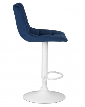 Стул барный DOBRIN TAILOR WHITE, синий велюр (MJ9-117) в Асбесте - asbest.ok-mebel.com | фото 3