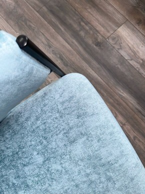 Стул ДИЛЛ, цвет RAIN 7 бриз, велюр / черный каркас М-City в Асбесте - asbest.ok-mebel.com | фото 4