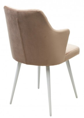 Стул HERMAN 360 град. БЕЖЕВЫЙ #5, велюр / белый каркас М-City в Асбесте - asbest.ok-mebel.com | фото 7