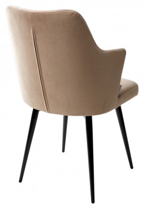 Стул HERMAN 360 град. БЕЖЕВЫЙ #5, велюр / черный каркас М-City в Асбесте - asbest.ok-mebel.com | фото 4