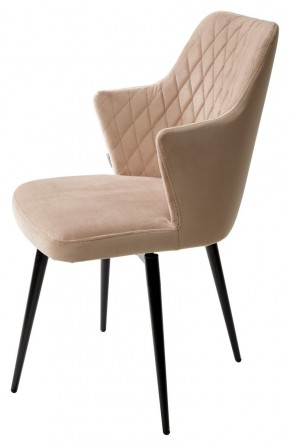 Стул HERMAN 360 град. БЕЖЕВЫЙ #5, велюр / черный каркас М-City в Асбесте - asbest.ok-mebel.com | фото 6