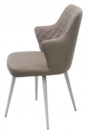 Стул HERMAN 360 град. ЛАТТЕ #25, велюр / белый каркас М-City в Асбесте - asbest.ok-mebel.com | фото 6