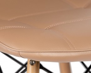 Стул обеденный DOBRIN BENNET, ножки светлый бук, коричневый в Асбесте - asbest.ok-mebel.com | фото 7