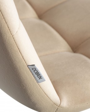 Стул обеденный DOBRIN CHILLY, Бежевый Holland 07, основание белое в Асбесте - asbest.ok-mebel.com | фото 10