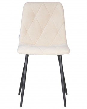 Стул обеденный DOBRIN CHILLY ROMBO, Бежевый Simple 44, основание черный в Асбесте - asbest.ok-mebel.com | фото 6