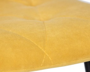 Стул обеденный DOBRIN CHILLY ROMBO, Горчичный Simple 15, основание черное в Асбесте - asbest.ok-mebel.com | фото 10