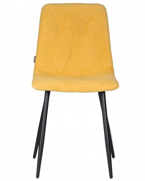 Стул обеденный DOBRIN CHILLY ROMBO, Горчичный Simple 15, основание черное в Асбесте - asbest.ok-mebel.com | фото 6