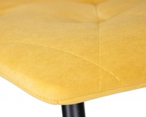 Стул обеденный DOBRIN CHILLY ROMBO, Горчичный Simple 15, основание черное в Асбесте - asbest.ok-mebel.com | фото 8