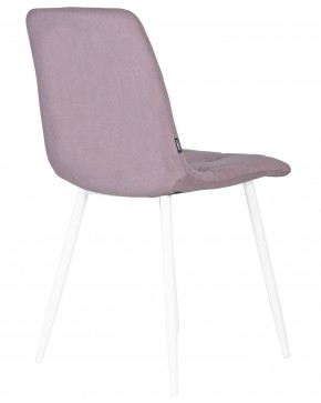 Стул обеденный DOBRIN CHILLY ROMBO, Лавандовый Simple 48, основание белый в Асбесте - asbest.ok-mebel.com | фото 4