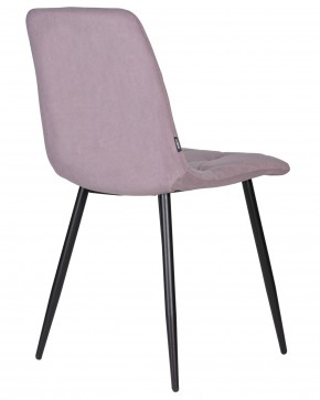 Стул обеденный DOBRIN CHILLY ROMBO, Лавандовый Simple 48, основание черное в Асбесте - asbest.ok-mebel.com | фото 4