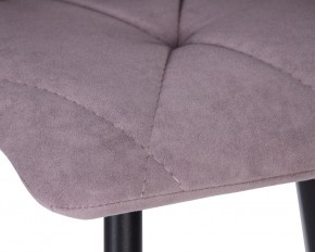 Стул обеденный DOBRIN CHILLY ROMBO, Лавандовый Simple 48, основание черное в Асбесте - asbest.ok-mebel.com | фото 7