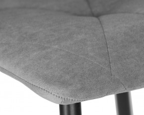 Стул обеденный DOBRIN CHILLY ROMBO, Серый Simple 33, основание черное в Асбесте - asbest.ok-mebel.com | фото 7