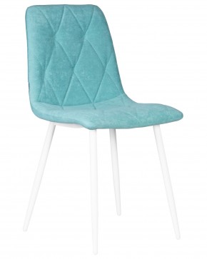 Стул обеденный DOBRIN CHILLY ROMBO, Тиффани Simple 51, основание белый в Асбесте - asbest.ok-mebel.com | фото