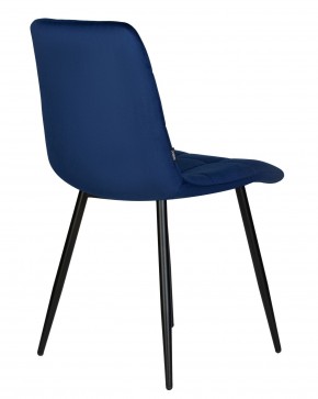 Стул обеденный DOBRIN CHILLY, Темно-синий Holland 60, основание черное в Асбесте - asbest.ok-mebel.com | фото 4