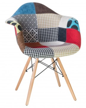 Стул обеденный DOBRIN DAW PATCHWORK, цвет сиденья мозаика в Асбесте - asbest.ok-mebel.com | фото