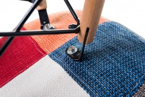 Стул обеденный DOBRIN DAW PATCHWORK, цвет сиденья мозаика в Асбесте - asbest.ok-mebel.com | фото 8