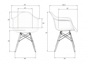 Стул обеденный DOBRIN DAW PATCHWORK, цвет сиденья мозаика в Асбесте - asbest.ok-mebel.com | фото 9