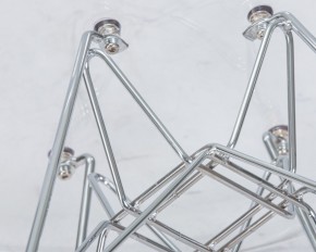Стул обеденный DOBRIN DSR CASPER, ножки хром, цвет прозрачный в Асбесте - asbest.ok-mebel.com | фото 10
