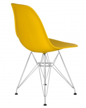 Стул обеденный DOBRIN DSR, ножки хром, цвет желтый (Y-01) в Асбесте - asbest.ok-mebel.com | фото 4