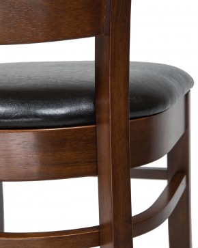 Стул обеденный DOBRIN JERRY, шоколад, чёрный в Асбесте - asbest.ok-mebel.com | фото 6