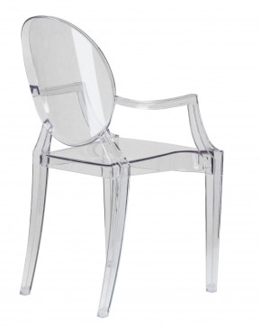Стул обеденный DOBRIN LOUIS GHOST, цвет прозрачный в Асбесте - asbest.ok-mebel.com | фото 4