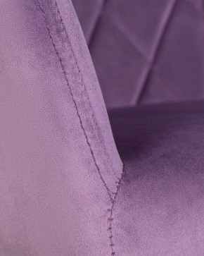 Стул обеденный DOBRIN ROBERT, черные матовые ножки, велюр V108-45 Темно-фиолетовый в Асбесте - asbest.ok-mebel.com | фото 7