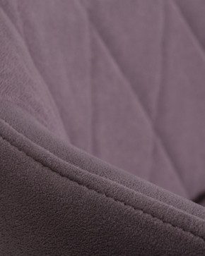 Стул обеденный DOBRIN ROBY, ЭМАЛЬ ЧЕРНЫЙ МУАР велюр Catania Lavender в Асбесте - asbest.ok-mebel.com | фото 10