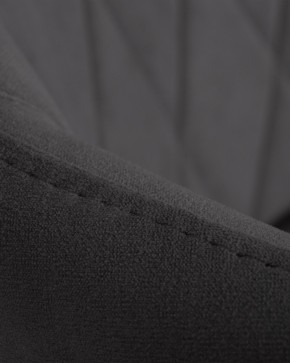 Стул обеденный DOBRIN ROBY, ЭМАЛЬ ЧЕРНЫЙ МУАР велюр Catania Silver в Асбесте - asbest.ok-mebel.com | фото 10