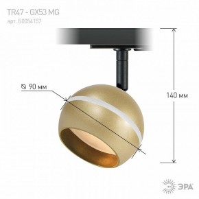 Светильник на штанге Эра  TR47 - GX53 MG в Асбесте - asbest.ok-mebel.com | фото 8