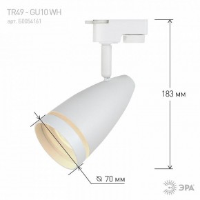 Светильник на штанге Эра  TR49 - GU10 WH в Асбесте - asbest.ok-mebel.com | фото 4